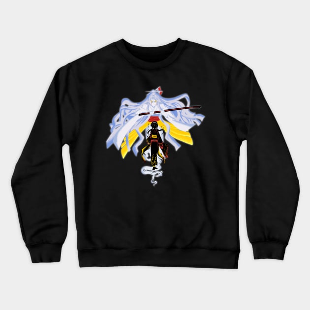 demon snow and izumi Crewneck Sweatshirt by Afire